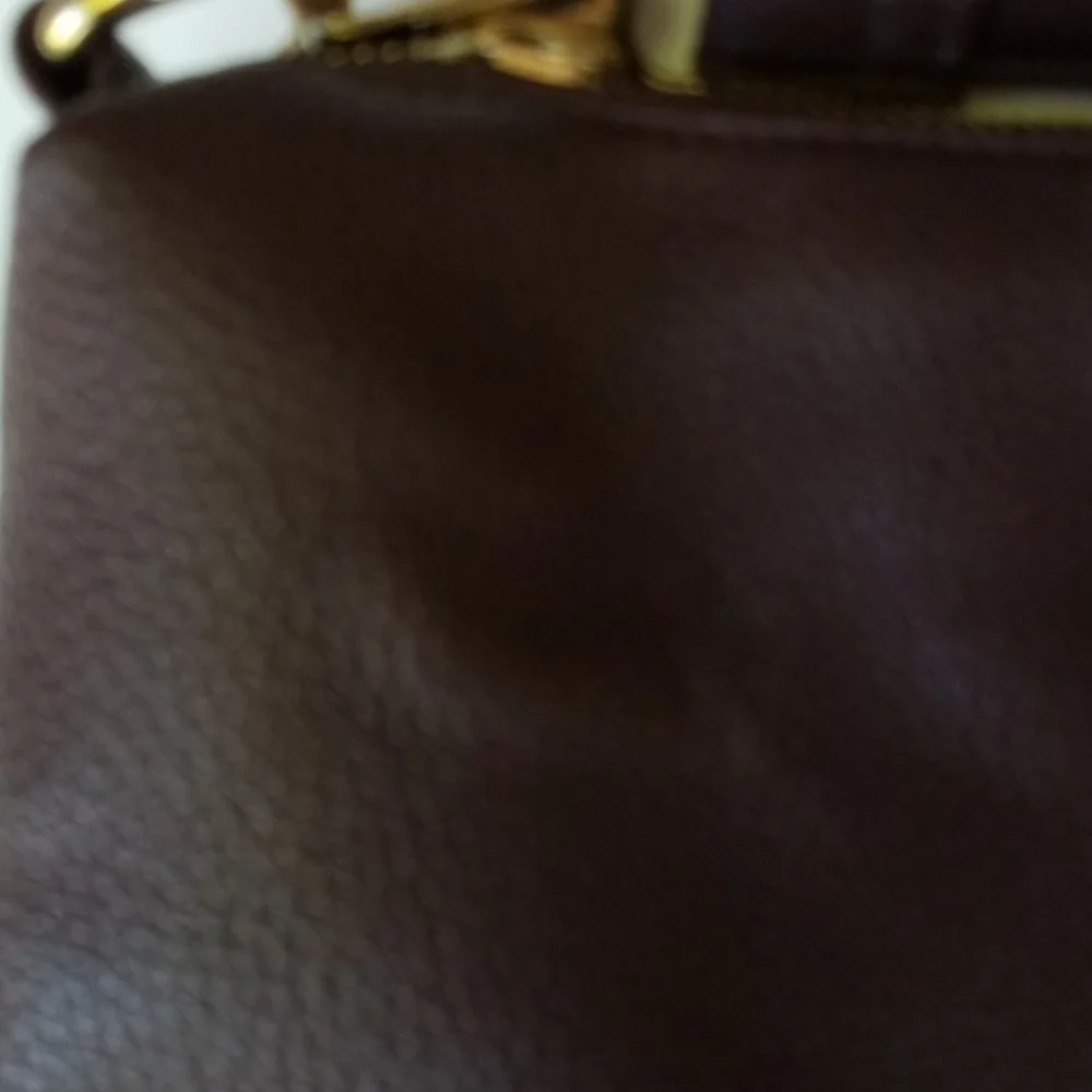 Bcbg leather hobo purse brown great condition